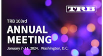 TRB Annual Meeting 2024