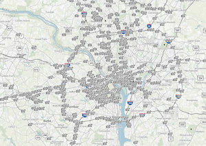 Vizzion's service aggregates camera feeds from multiple providers in the same market.